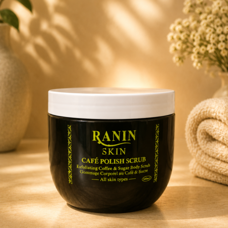 Café polish scrub